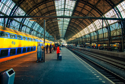 Amsterdam Train Terminal